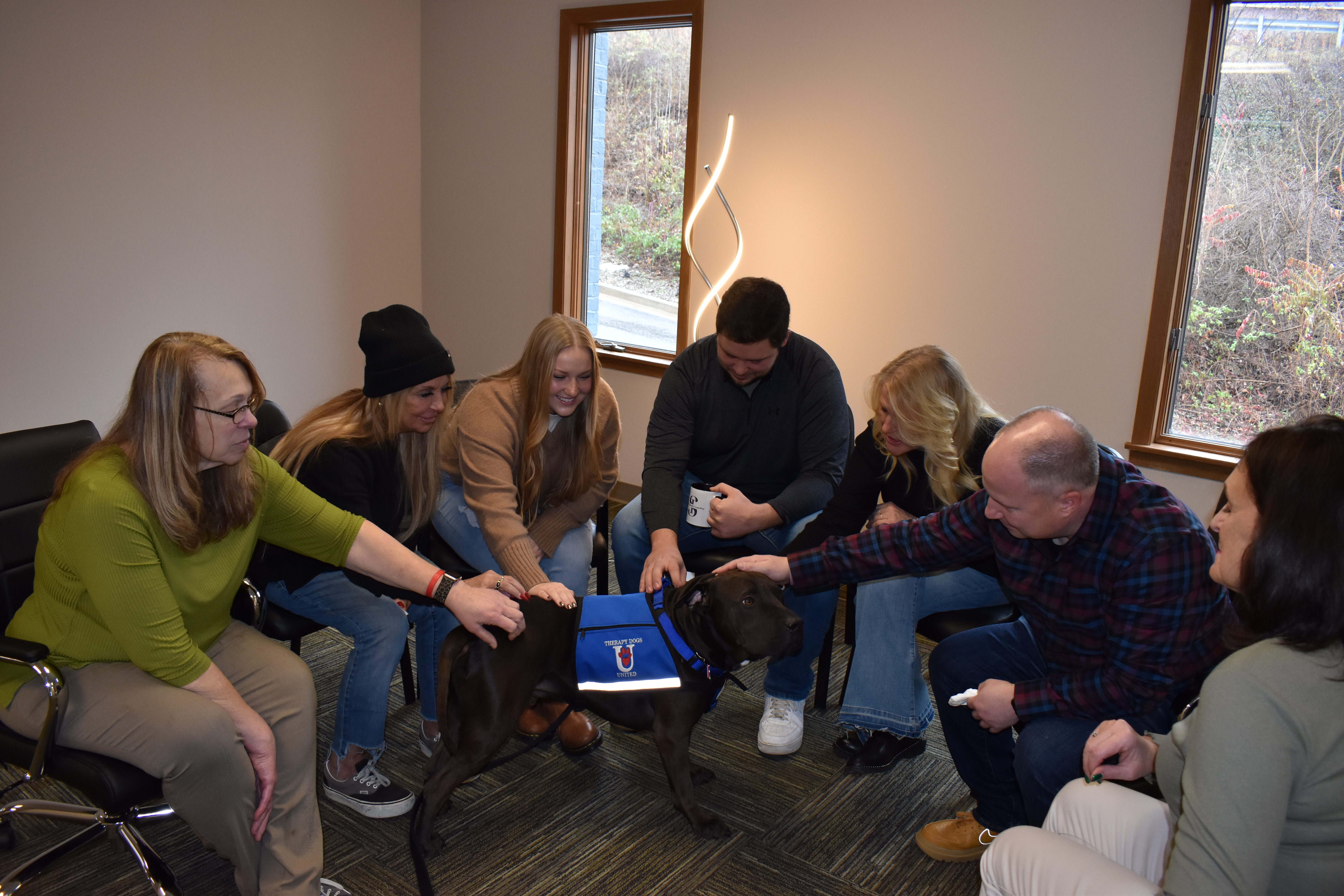 Large Group Therapy Session